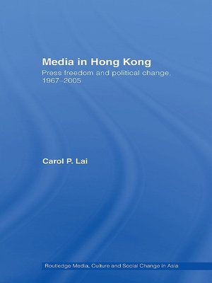 cover image of Media in Hong Kong